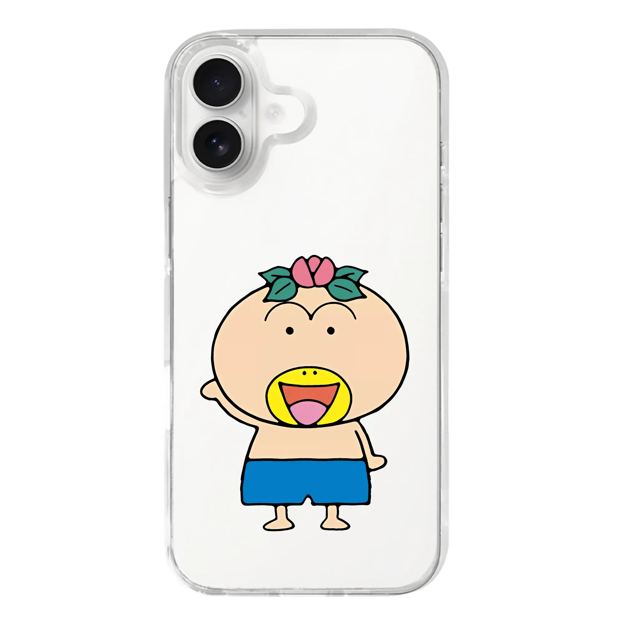 はなかっぱ グッズ,はなかっぱ - iPhone 17シリーズ 透明スマホケース – 薄型・耐衝撃・精密フィット保護カバー